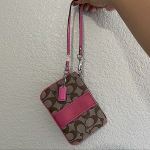 Coach wristlet